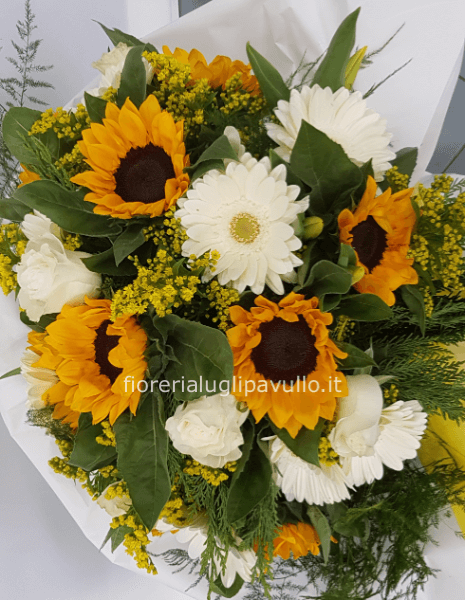 Bouquet (primavera/estate) di fiori assortiti