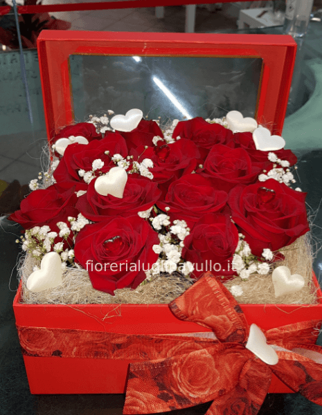 flowers box  quadrato
