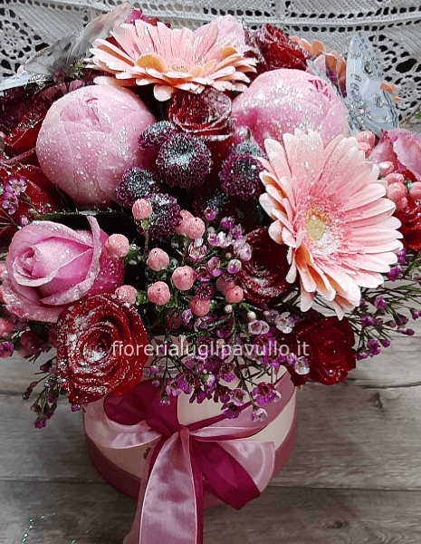 FLOWERS BOX CON FIORI MISTI